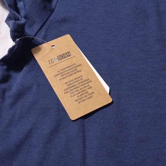 NWT Large Reel Life Sporty Beach Navy Graphic Short Sleeve T-Shirt - Picture 9 of 10